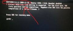重装系统后开机提示OEM7grub 0.4.4怎么解决