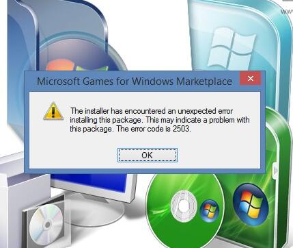 重装系统后安装程序错误2502/2503怎么办