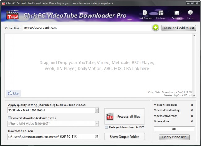 ChrisPC VideoTube Downloader Pro 14.23.0616 download the last version for ipod