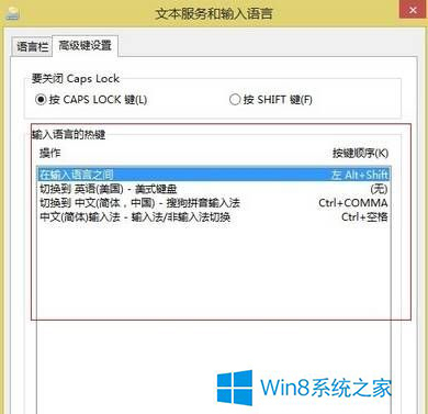 Win8输入法不能切换如何解决 Win8输入法不能切换的解决方法