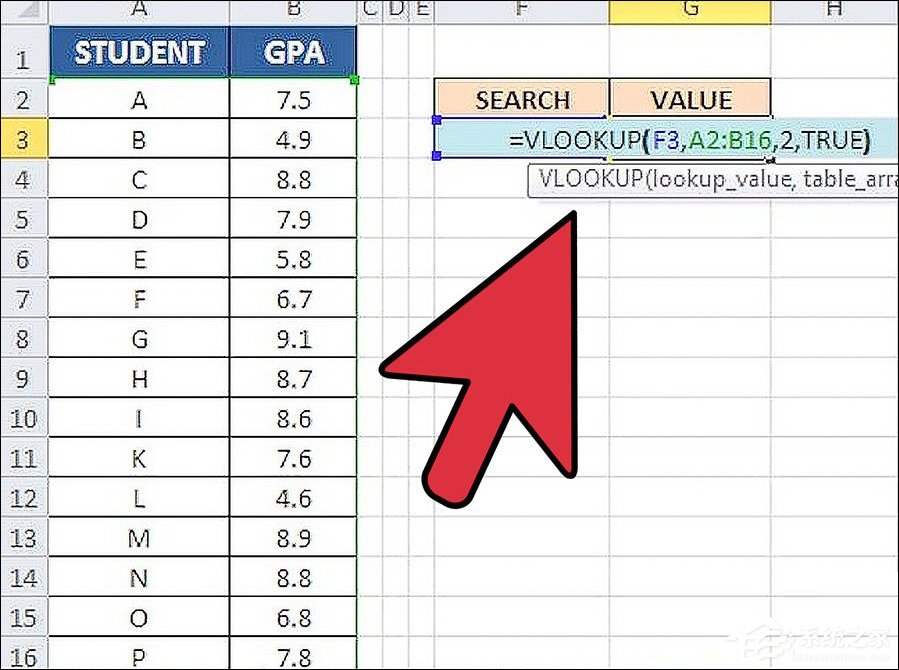 VLOOKUP函数的使用方法介绍 VLOOKUP函数的操作实例