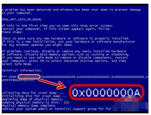 电脑蓝屏代码含义大全