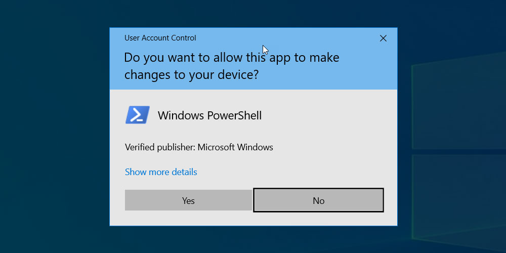 Win10作为管理员运行PowerShell的方法