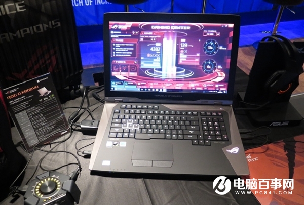 华硕最强游戏本GX800发布：水冷压制双路GTX1080