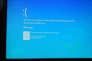 Win10蓝屏界面加入二维码 手机扫描可查原因
