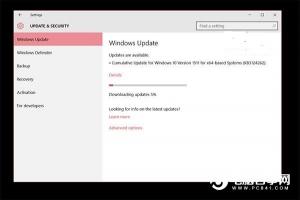 Win10累积更新10586.71安装停在30%解决办法