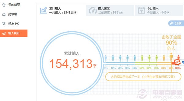 搜狗输入法打字速度怎么看 搜狗输入打字速度如何进行统计
