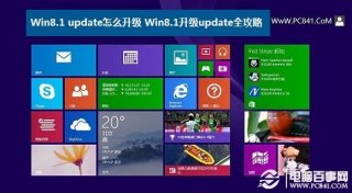 Win8.1 update怎么升级 Win8.1升级update全攻略