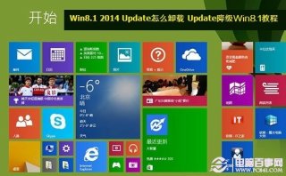 Win8.1 2014 Update怎么卸载 Update降级Win8.1教程