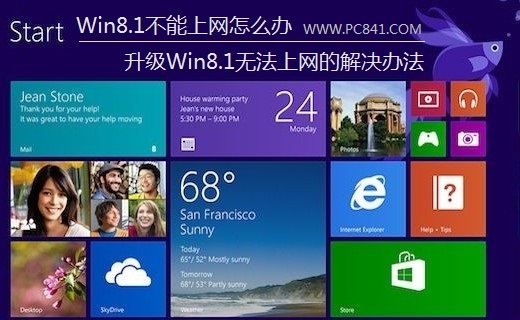 Win8.1不能上网怎么办 升级Win8.1无法上网的解决办法